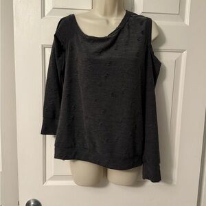 BiBi Dark Gray Knit Top
